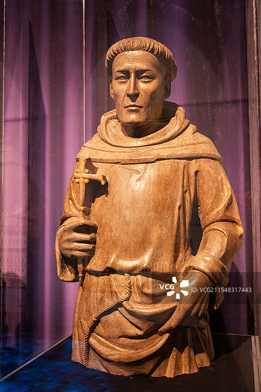 圣方济各像图片素材