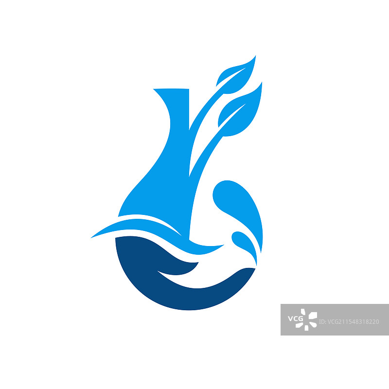 手握花朵通行证标志概念图片素材