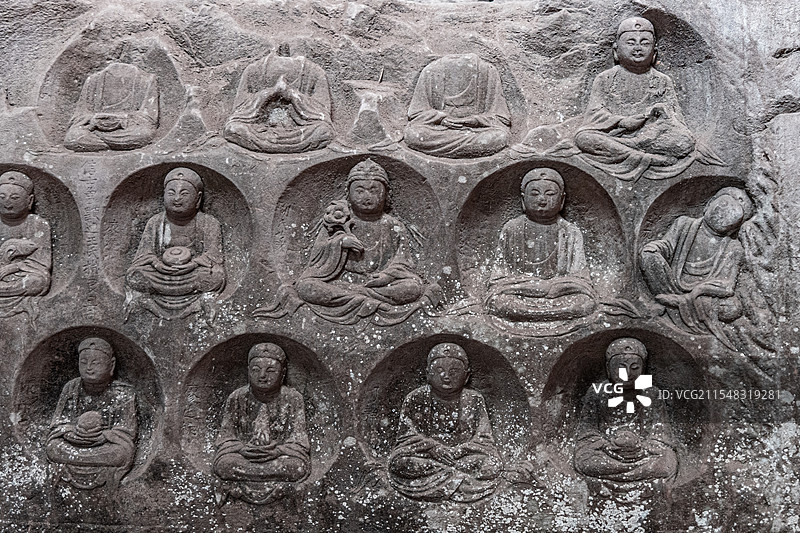 巴蜀石窟图片素材