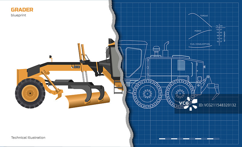 孤立的轮廓评分者绘制工业横幅图片素材