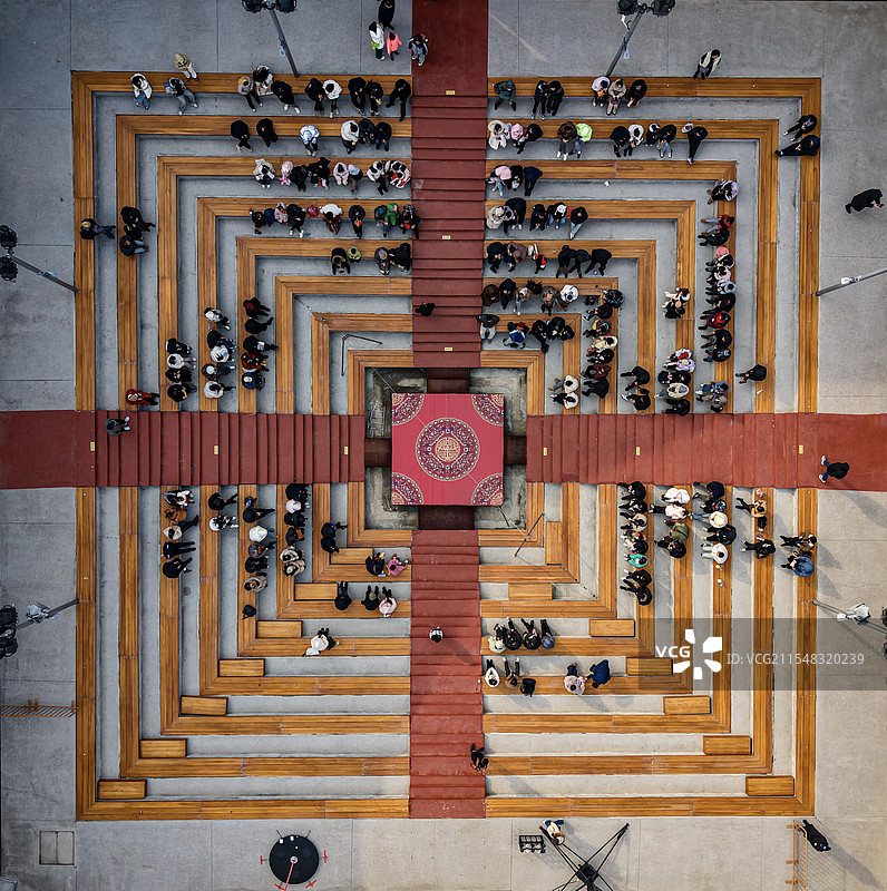 河南郑州只有河南戏剧幻城航拍图片素材