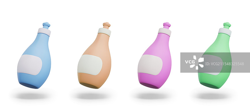 液体洗涤剂的塑料瓶容器图片素材