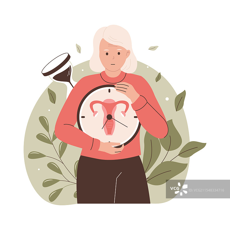 更年期概念图片素材