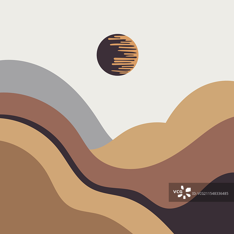 中央深色调与金棕色的搭配图片素材