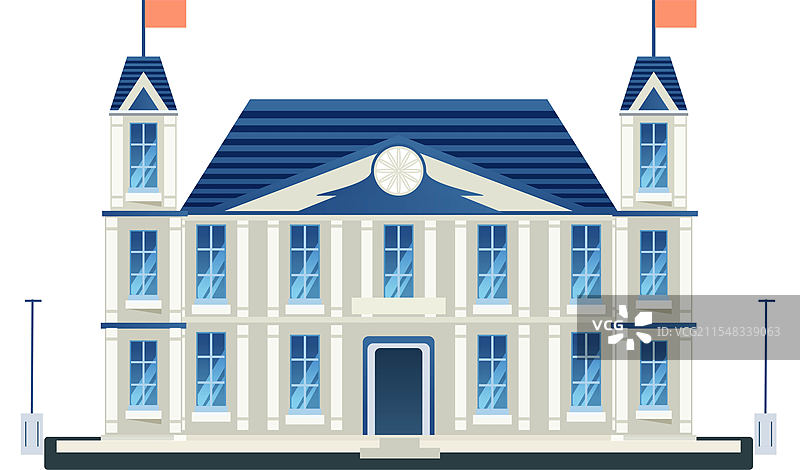 教学楼 学校 民国风图片素材