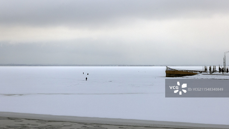 冬季圣彼得堡波罗的海自然景观图片素材