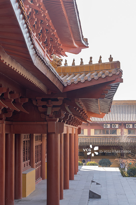 著名寺院江苏省连云港市灌云县石佛寺大佛寺风光图片素材