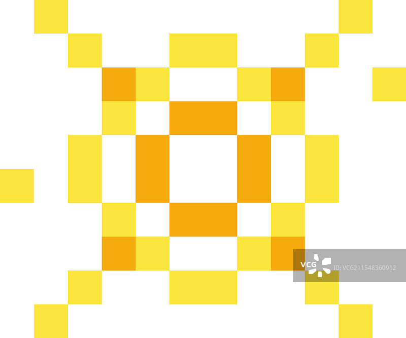 像素星星闪光图片素材