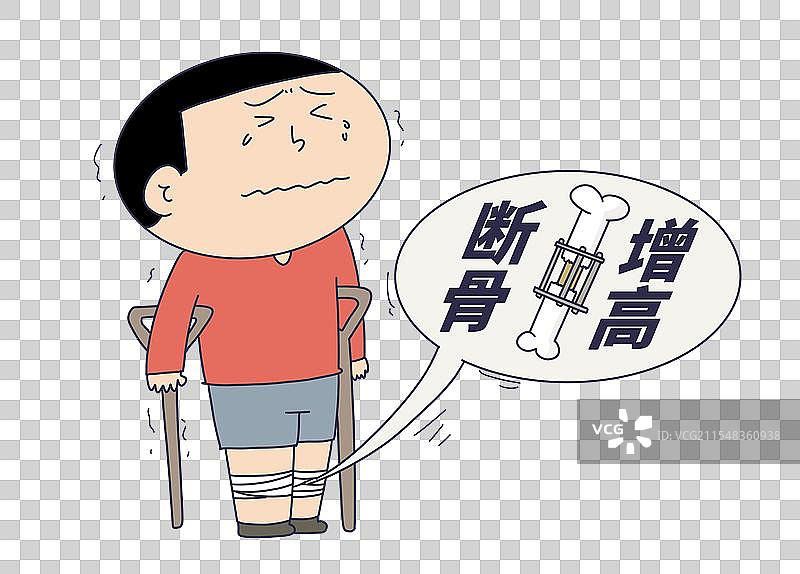 断骨增高图片素材