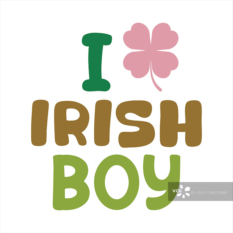 复古圣帕特里克节SVG图形图片素材