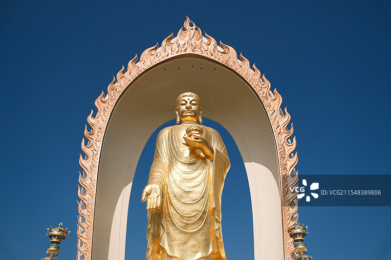 东林寺东林大佛图片素材