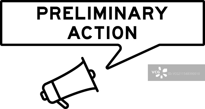 带有对话气泡的扩音器图标图片素材