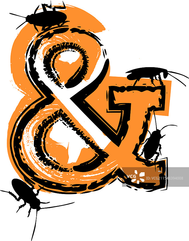 充满蟑螂和虫子的符号图片素材