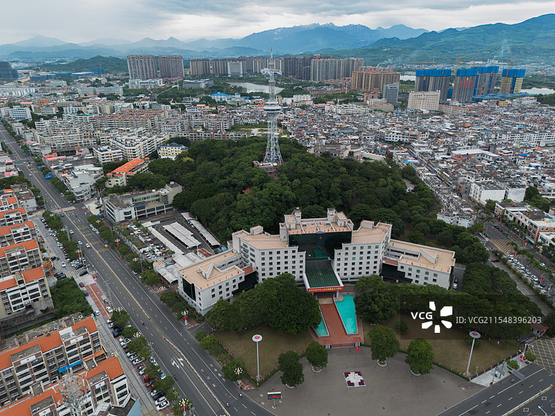 诏安县电视塔图片素材