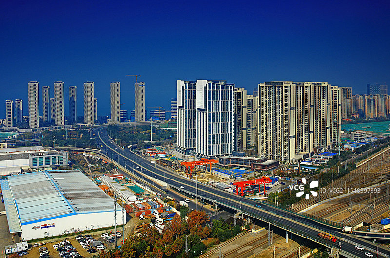 城市交通与建筑图片素材