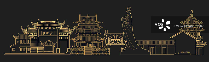 泰州海陵风景图片素材