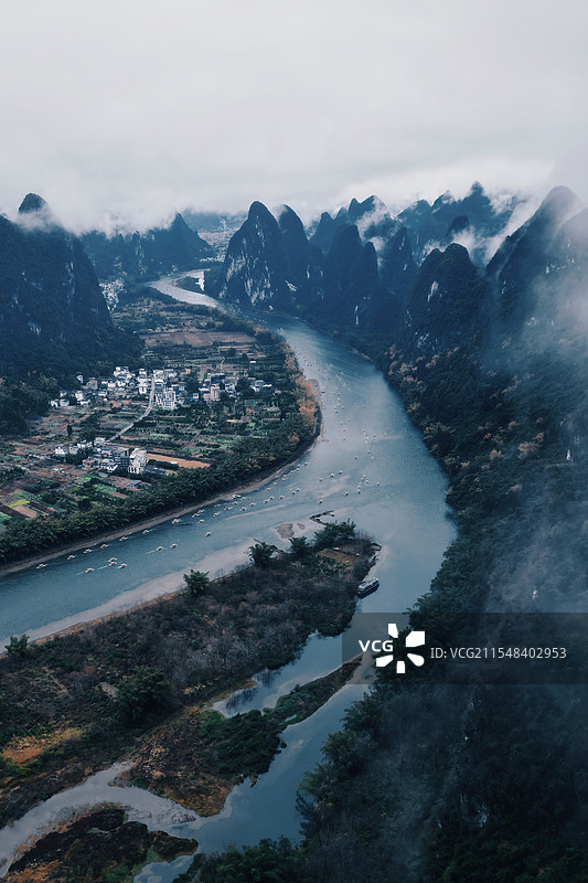 桂林阳朔相公山图片素材