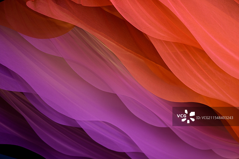 舞台幕布，蟠龙天地，上海虹桥，2025年2月2日图片素材