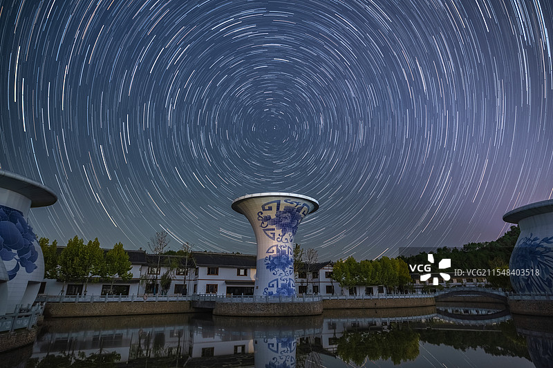 千年瓷都的浪漫轨迹图片素材