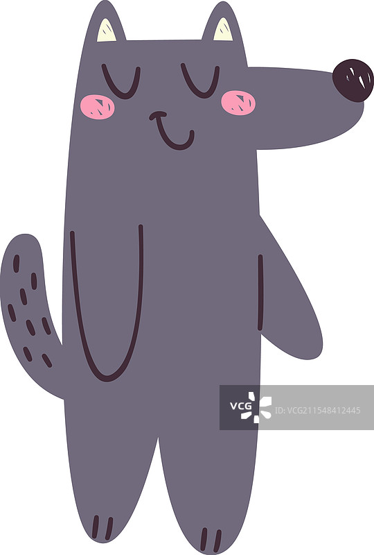 幼稚的留守狼图片素材