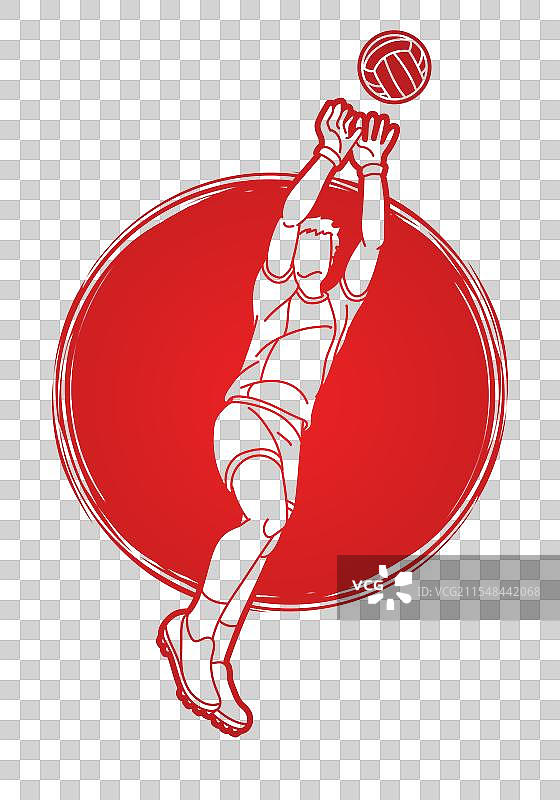 盖尔足球男性运动员的运动动作图片素材