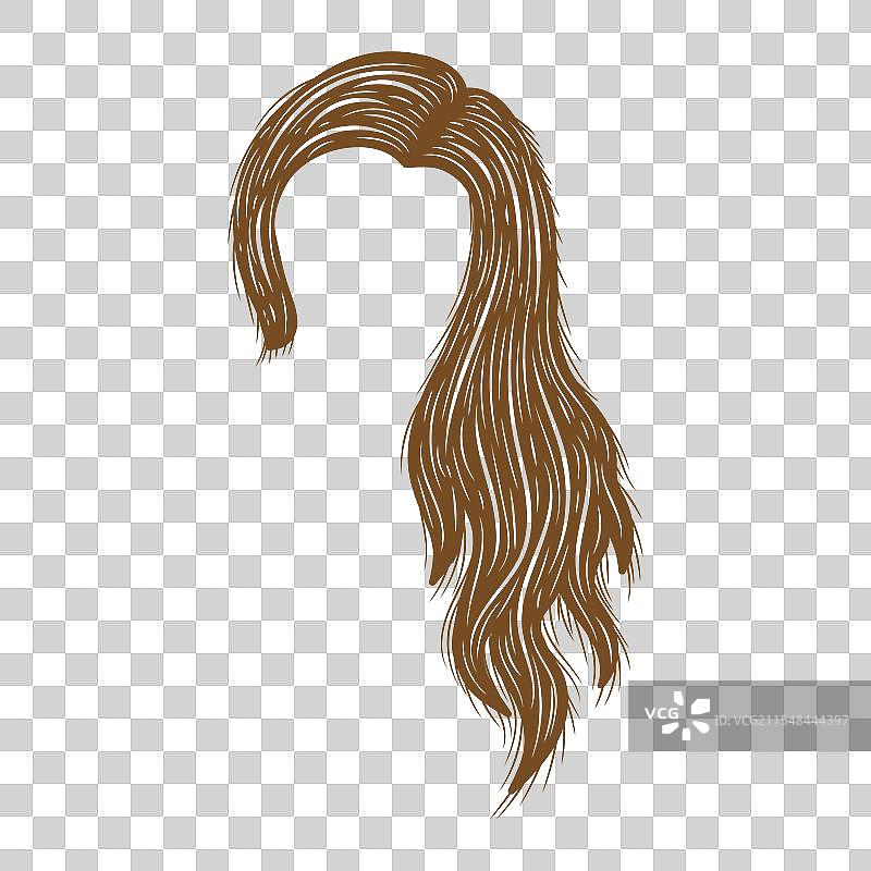 美丽的漂亮女性女孩女士长发图片素材