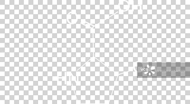 乙酸乙烯酯的分子骨架化学式图片素材