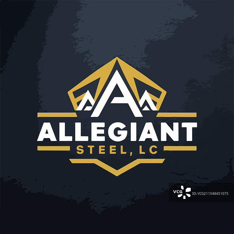 一家钢铁公司的标志图片素材