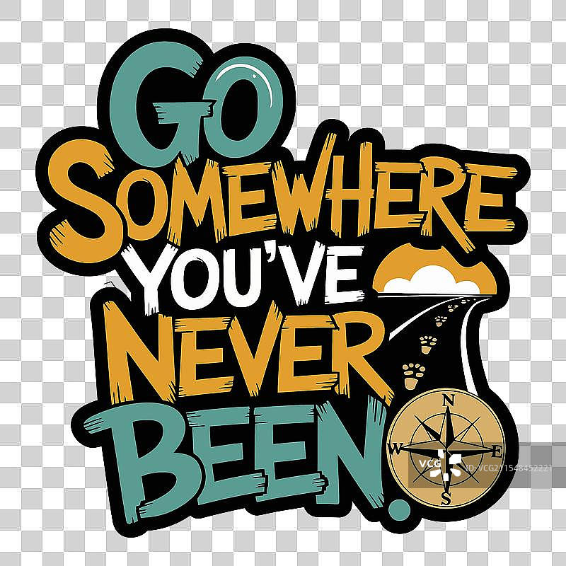 去一个你从未去过的地方冒险图片素材