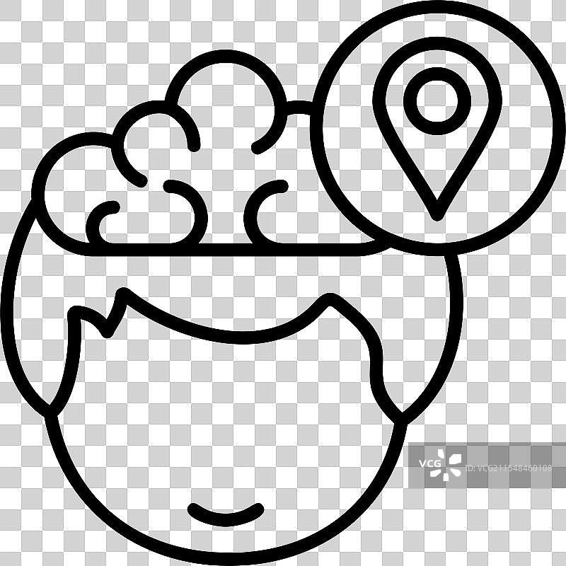 人类思维的空间设计元素图片素材