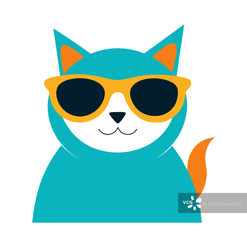 搞笑的猫咪艺术图片素材