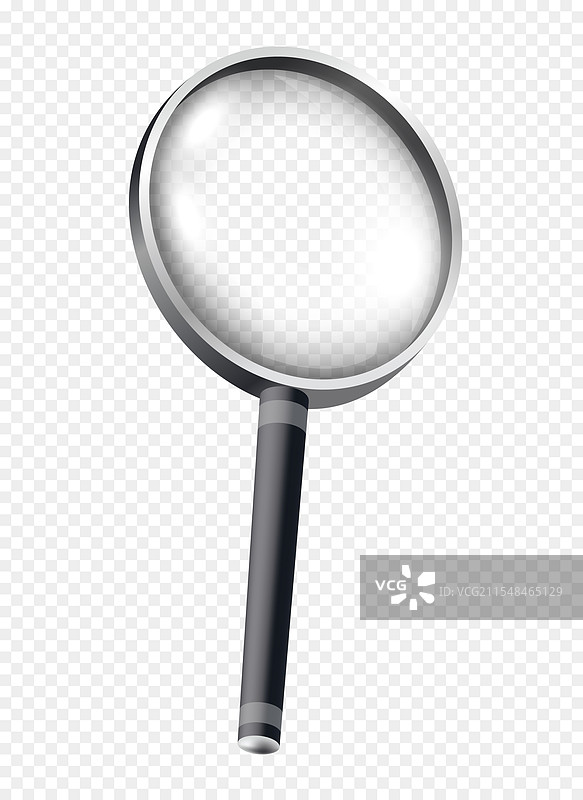 用于调查的放大镜和放大镜图片素材