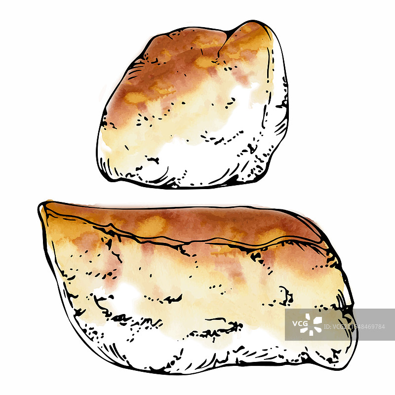 传统日本稻荷寿司豆腐包裹口袋图片素材