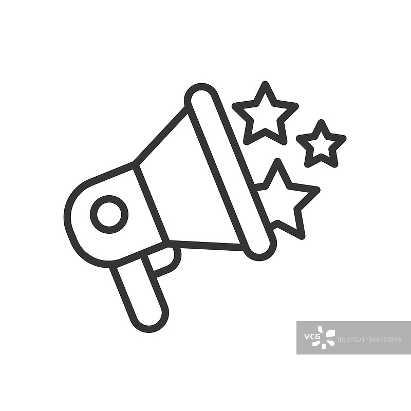 线条设计的促销图标，促销营销图片素材