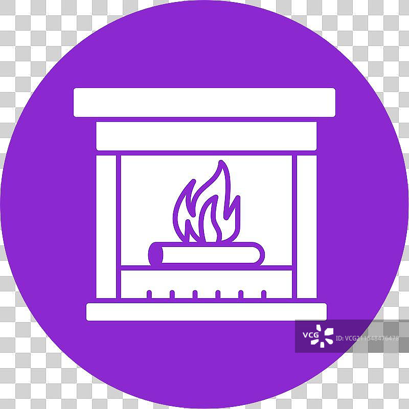 烟囱图标圆形符号图片素材