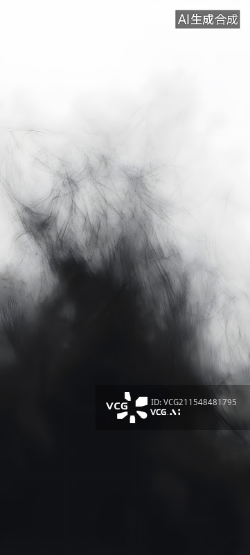 【AI数字艺术】黑色极简背景图片素材