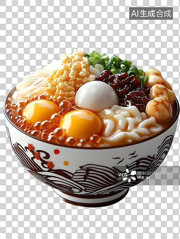【AI数字艺术】3D卡通火锅等美食类元素图片素材