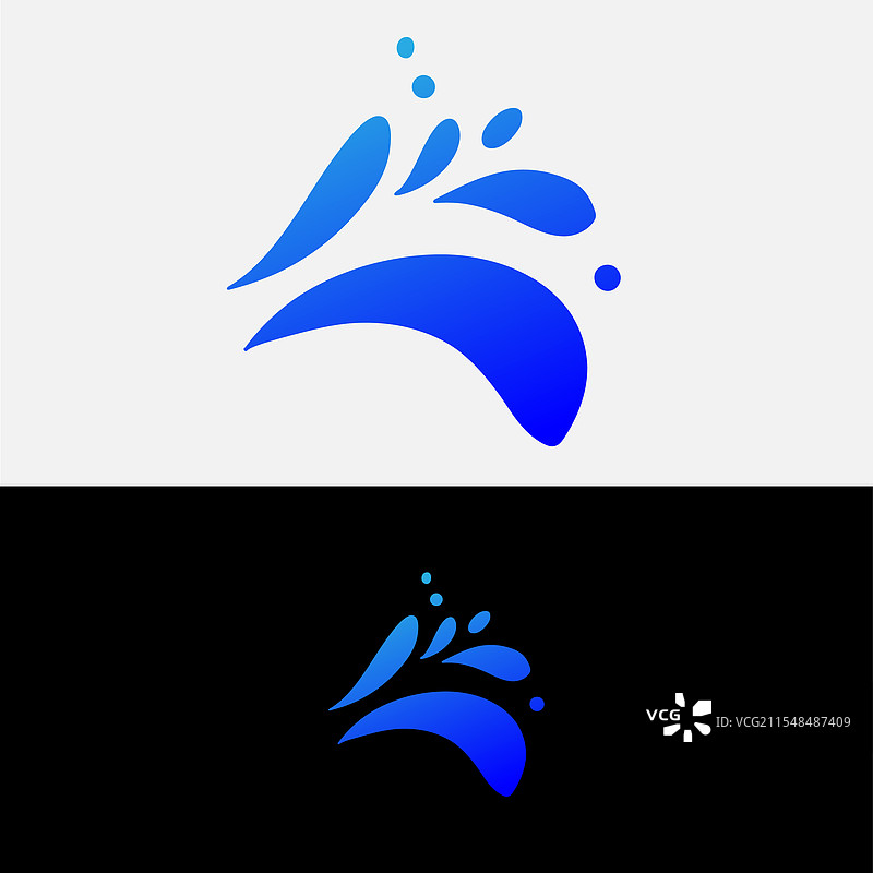 极简水滴设计图片素材