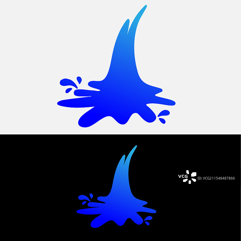 极简水滴设计图片素材