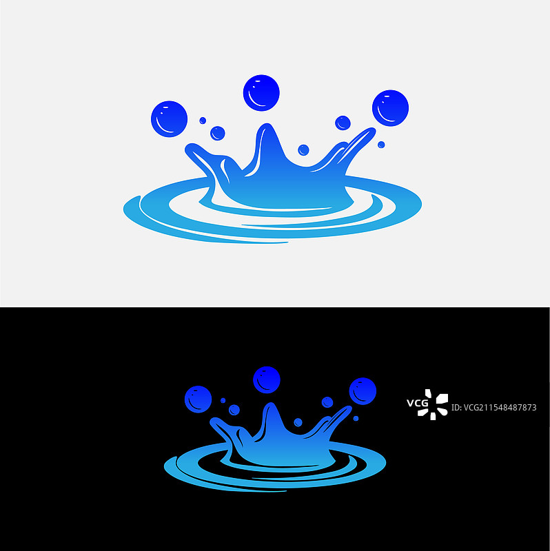 极简水滴设计图片素材