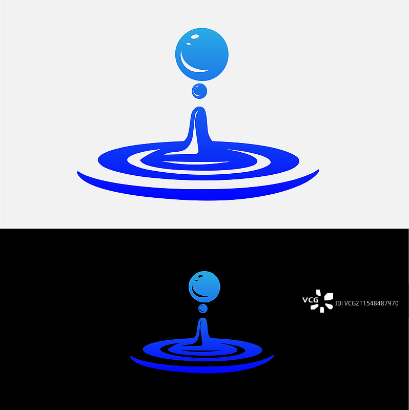 简约水滴设计图片素材