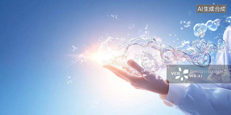 【AI数字艺术】科技感未来城市插画，赛博朋克工厂空间背景图片素材