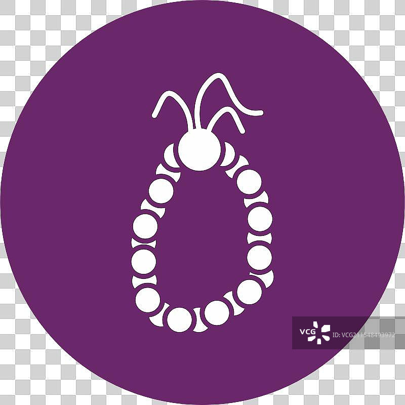 祈祷珠图标圆形图案图片素材