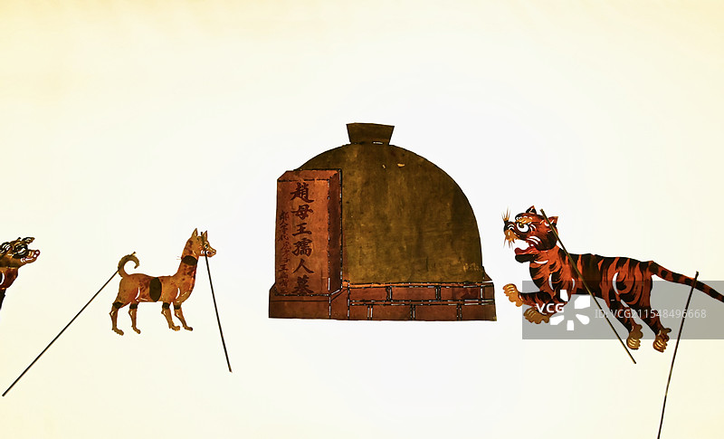 江西博物馆皮影展图片素材