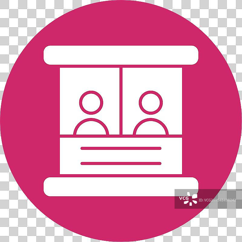 票箱图标圆形图案图片素材