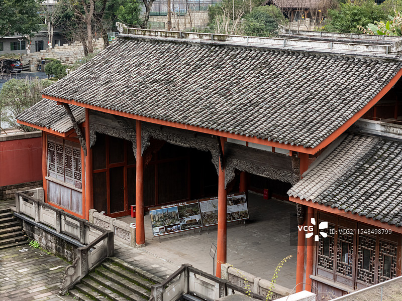 重庆渝中区宋代鼓楼衙署图片素材