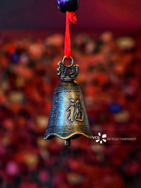 祈福小铃铛图片素材