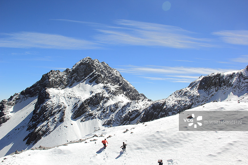 10月的玉龙雪山图片素材