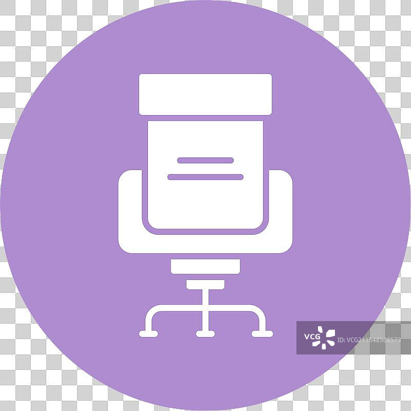 座位符号圆形图标图片素材