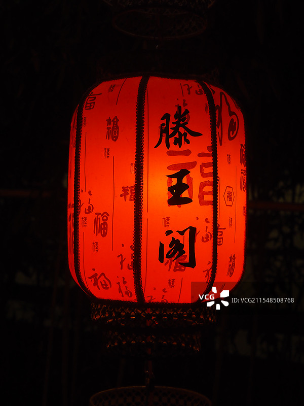 滕王阁灯笼图片素材